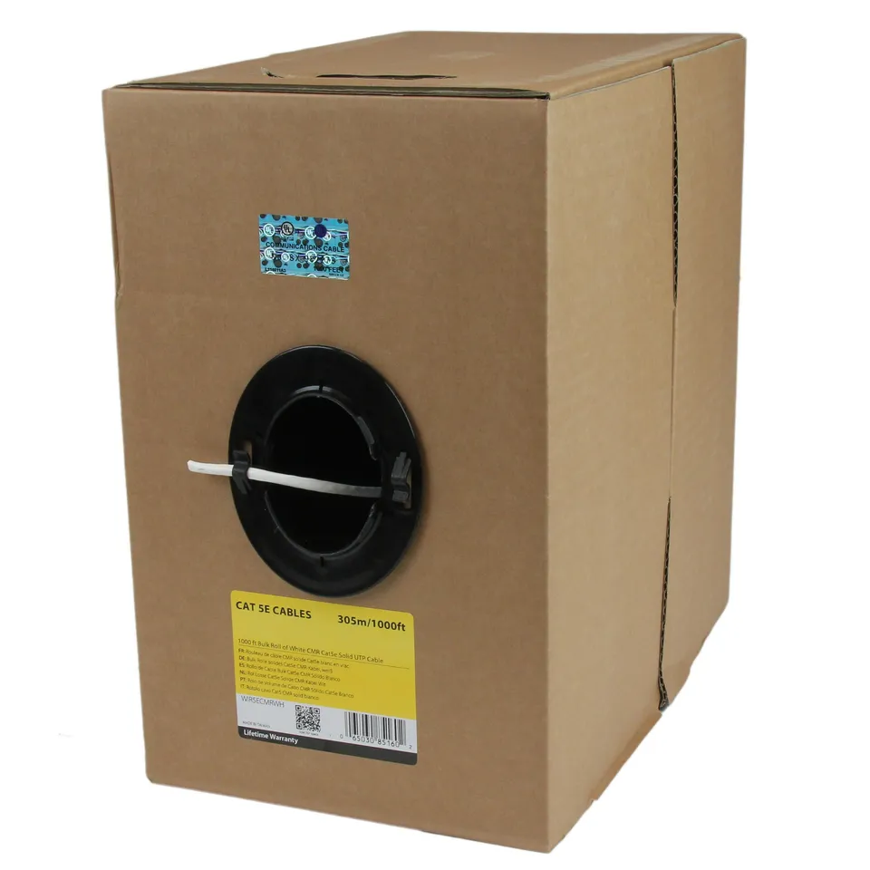 startech-com-c-ble-ethernet-cat-5e-en-vrac-304-8-m-solide-cmr-blanc image 1