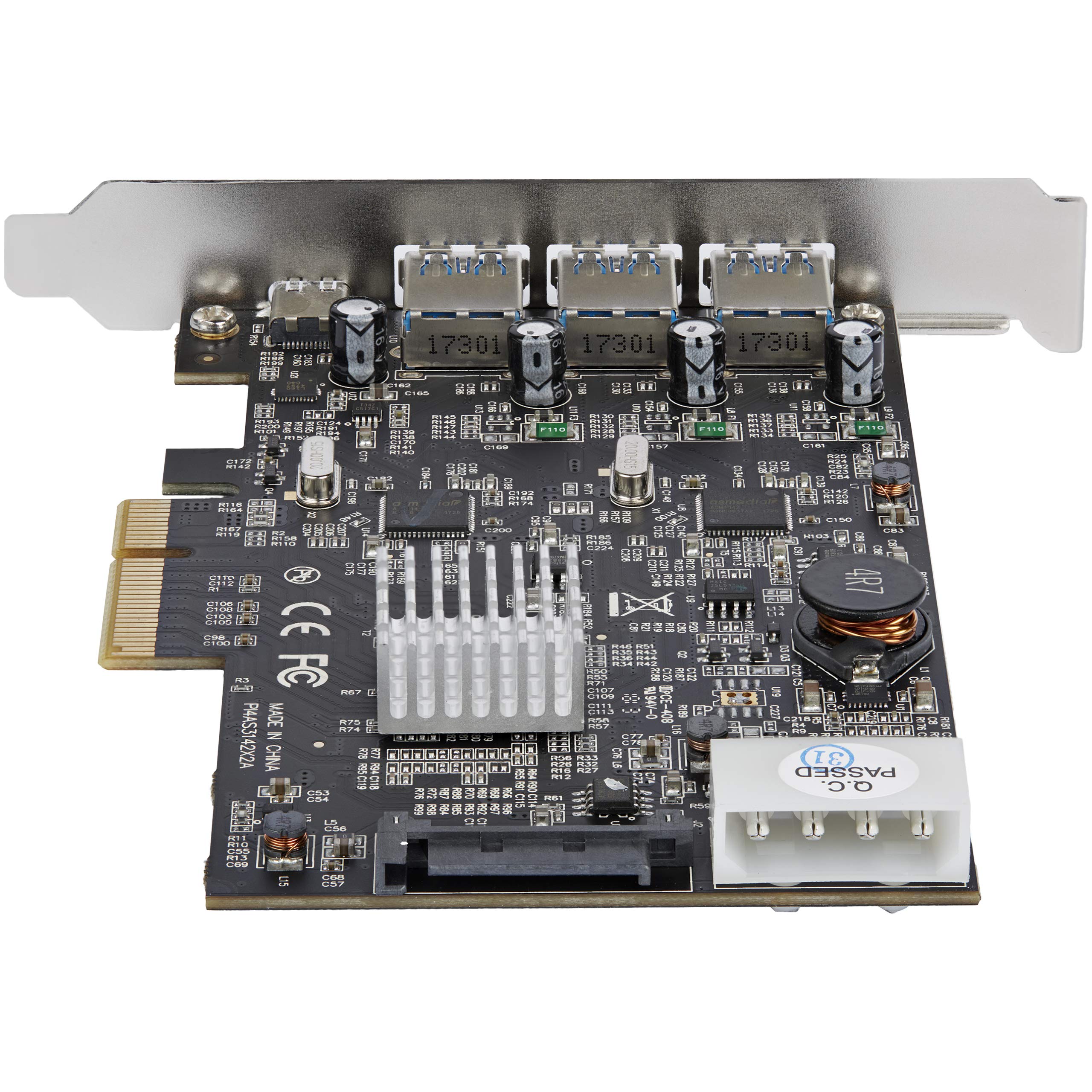 startech-com-pexus313ac2v-carte-pcie-usb-10-gbps-3x-usb-a-1x-usb-c image 3