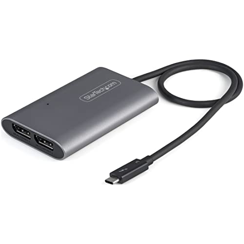 startech-com-adaptateur-thunderbolt-vers-double-displayport-1-4-4k-60hz-8k image 6