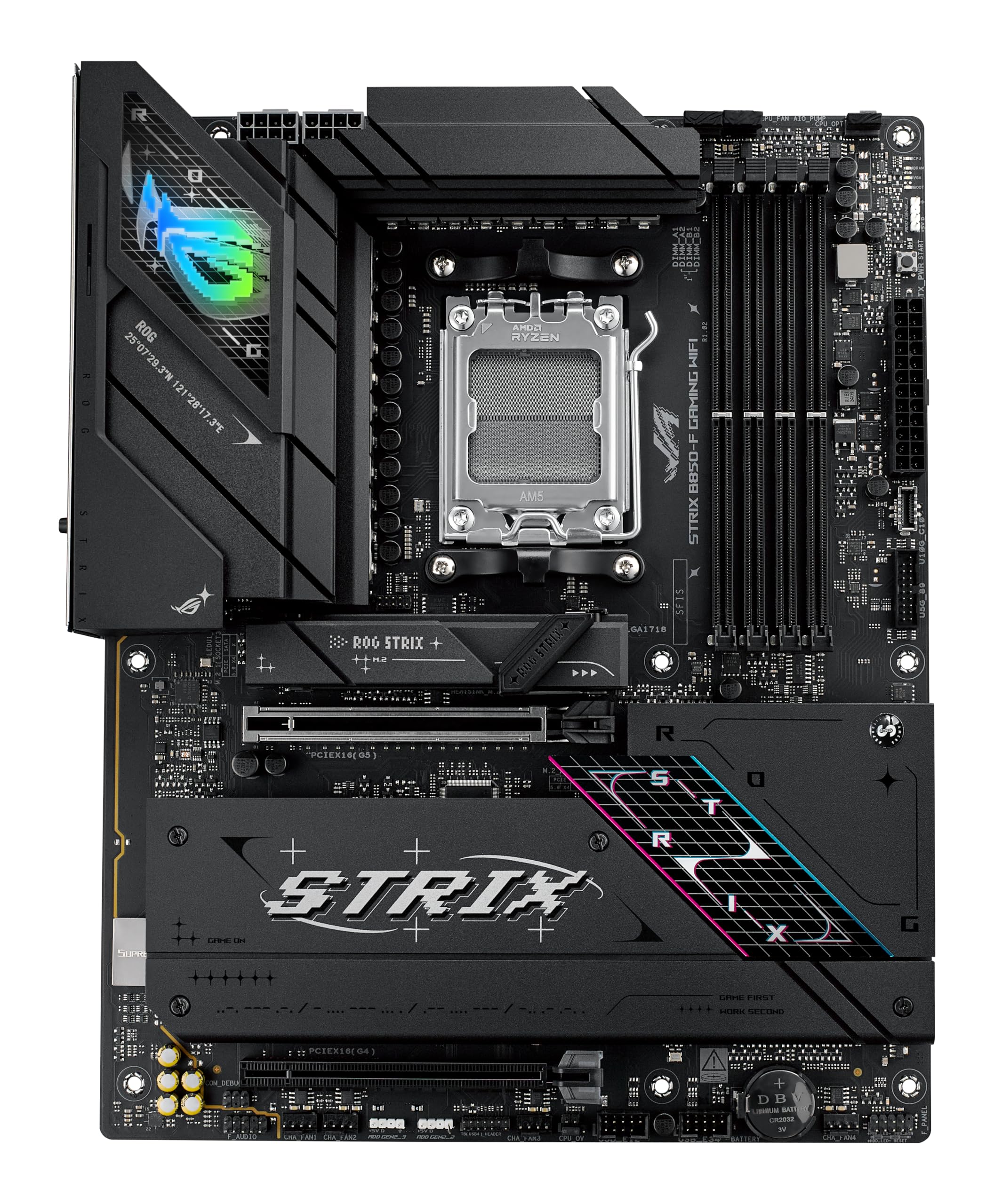 asus-rog-strix-b850-f-gaming-wifi-carte-m-re-amd-am5-atx image 2