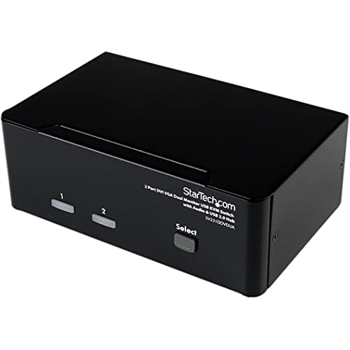 startech-com-switch-kvm-vga-2-ports-double-cran-avec-hub-usb-2-0-et-audio image 6
