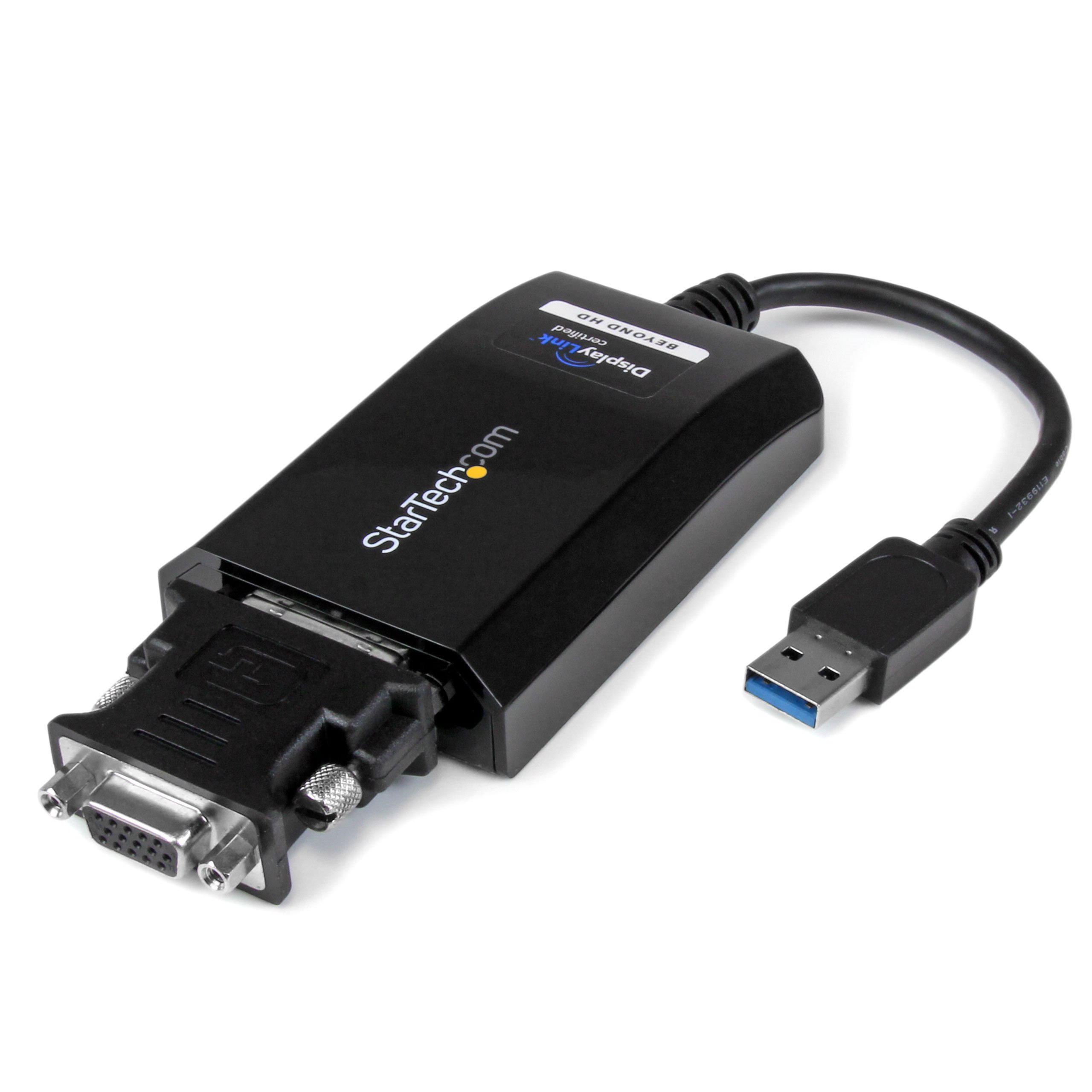 startech-com-adaptateur-usb-a-vers-dvi-vga-2048x1152-carte-graphique-externe-usb image 2