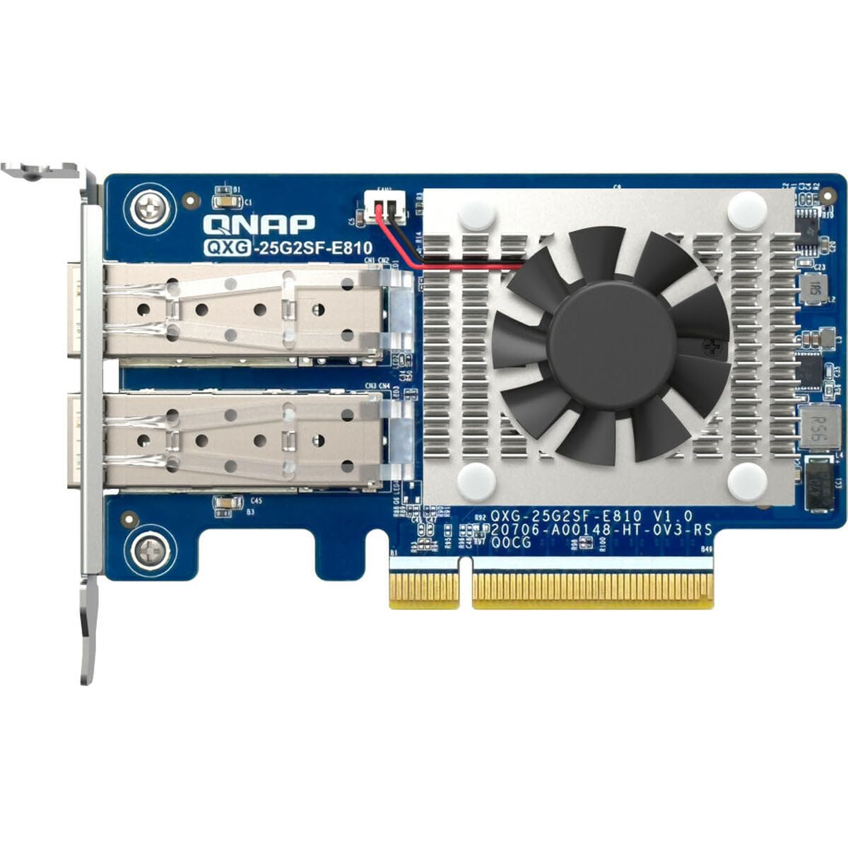 qnap-qxg-25g2sf-e810-carte-r-seau-2x25g-sfp28-pcie-pour-nas image 2
