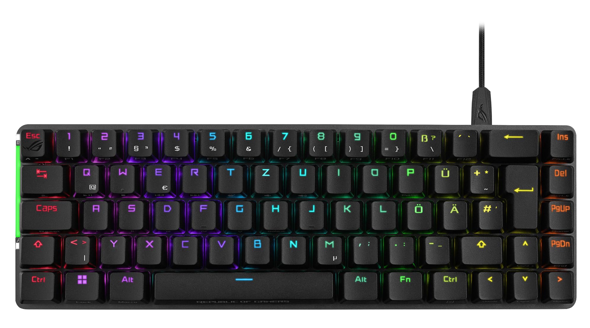asus-rog-falchion-ace-black-azerty-clavier-gaming-m-canique-65-filaire-dual-usb- image 4
