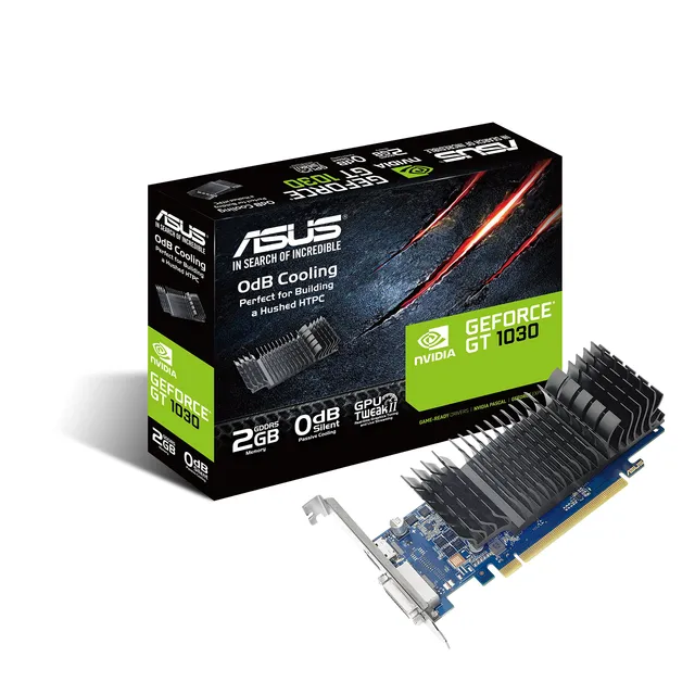 asus-geforce-gt-1030-2go-gddr5-carte-graphique-low-profile-silencieuse-htpc image 1