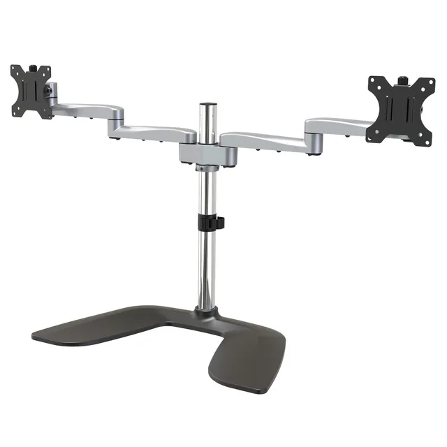 startech-com-armdualss-support-double-cran-jusqu-32-argent image 1