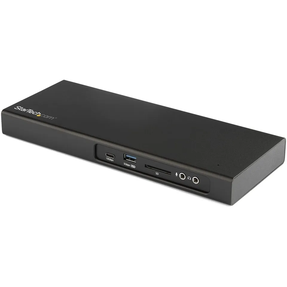 startech-com-tb3dk2dpm2-dock-thunderbolt-3-double-4k-60hz-avec-slot-m-2-pcie image 1