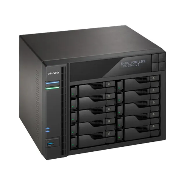 asustor-as7010t-i3-10-baies-serveur-nas-bureau image 1