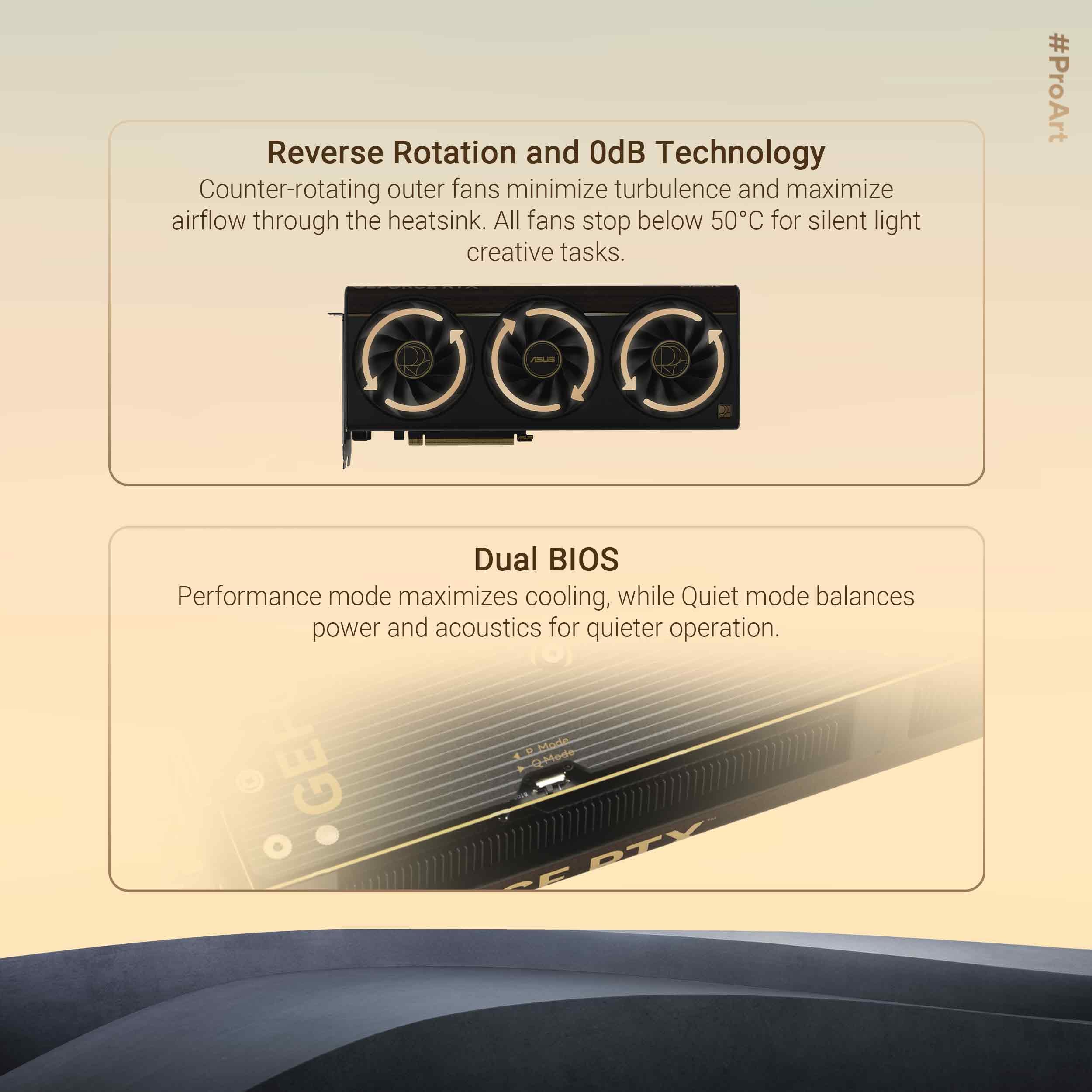 asus-rog-proart-geforce-rtx-5070-ti-16gb-gddr7-oc-edition-carte-graphique image 4