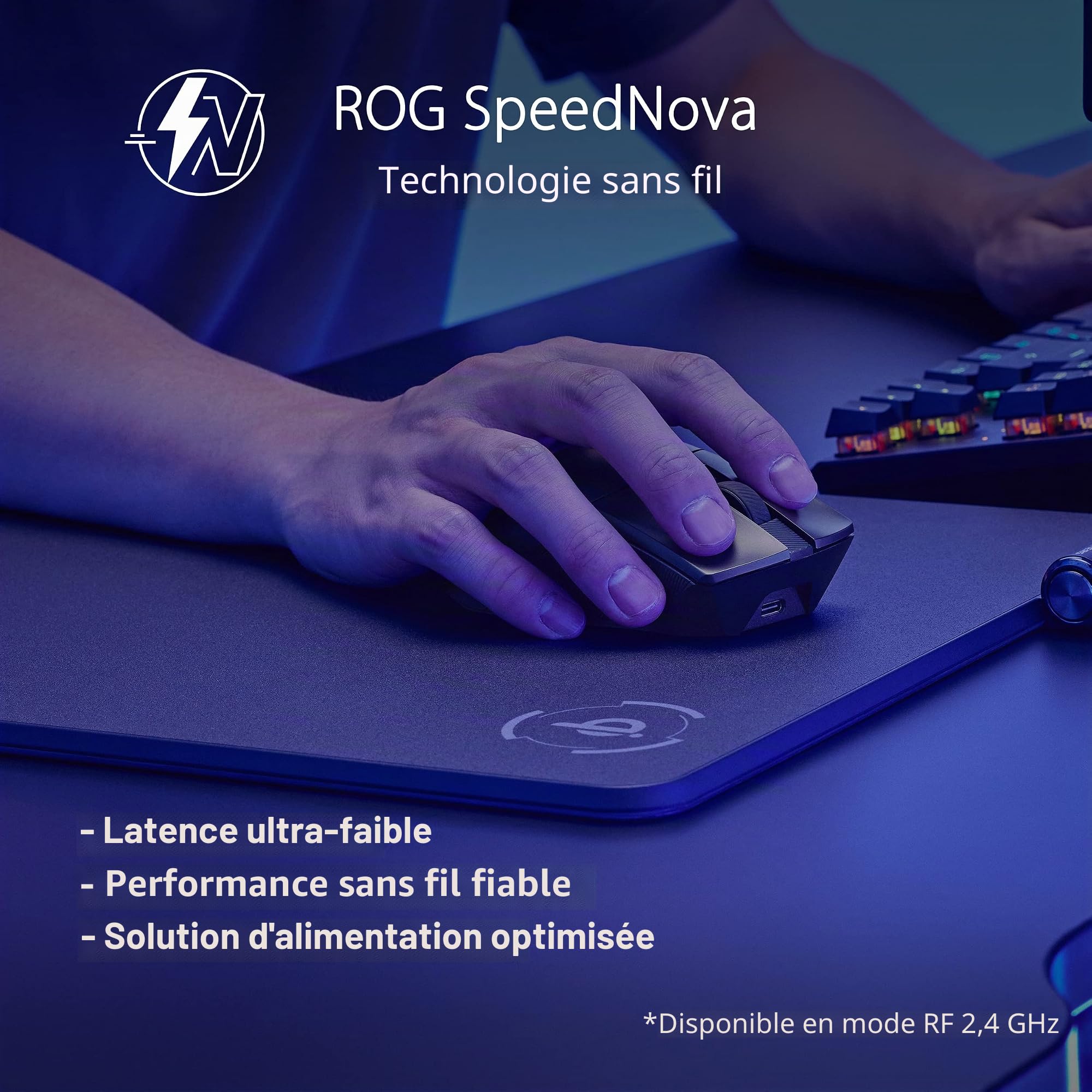 asus-rog-gladius-iii-wireless-aimpoint-blanc-souris-gaming-tri-mode-36000-dpi image 3