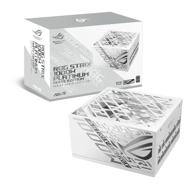asus-rog-strix-1000w-platinum-white-alimentation-modulaire-atx-3-1-pcie-5-1 image 1