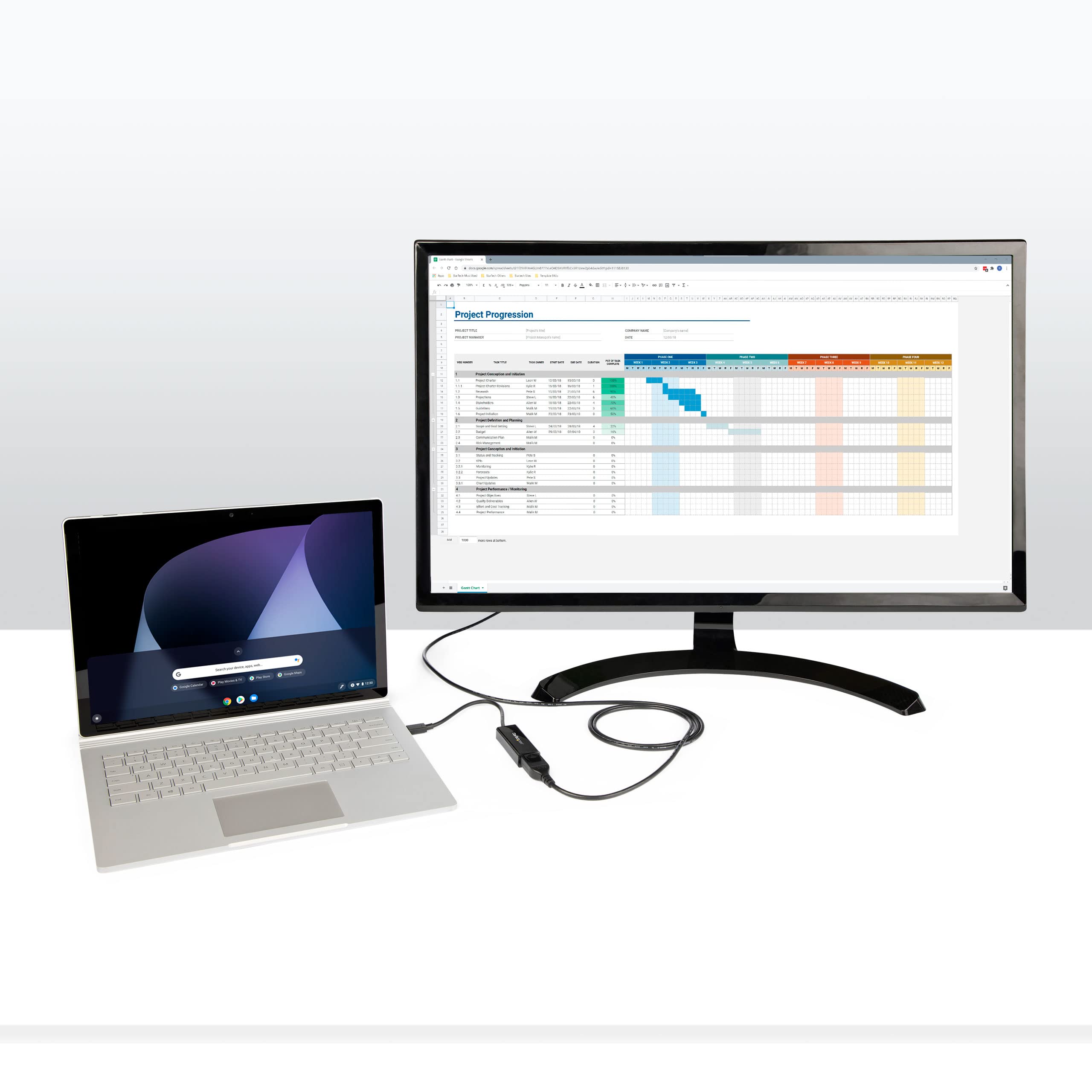 startech-com-c-ble-displayport-1-4-vesa-2m-8k-60hz-hdr-noir image 4