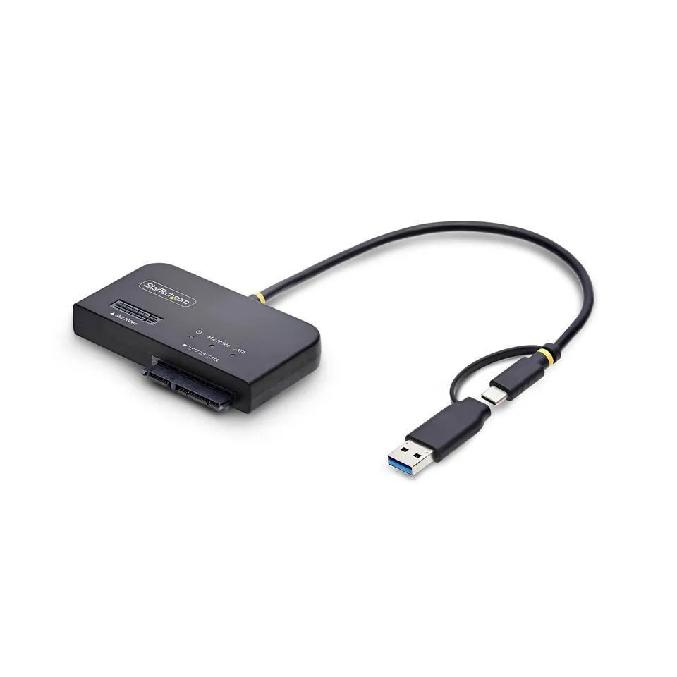 startech-com-usb31csat3m2e-adaptateur-usb-c-a-vers-m-2-nvme-et-sata-2-5-3-5-10-g image 1