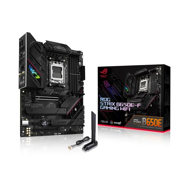asus-rog-strix-b650e-f-gaming-wifi-carte-m-re-am5-atx-ddr5-pcie-5-0 image 1
