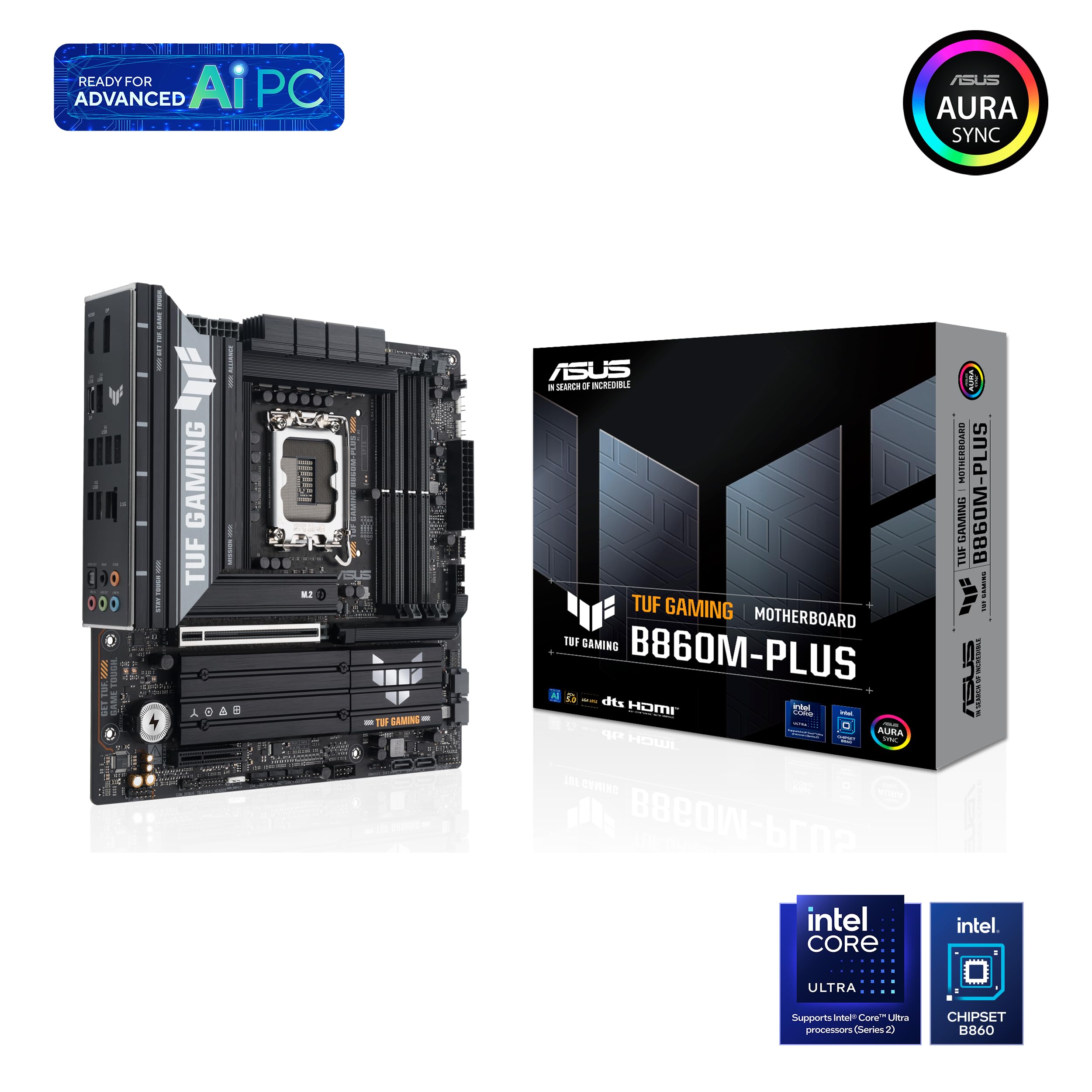 asus-tuf-gaming-b860m-plus-carte-m-re-micro-atx-intel-lga-1851-ddr5 image 7