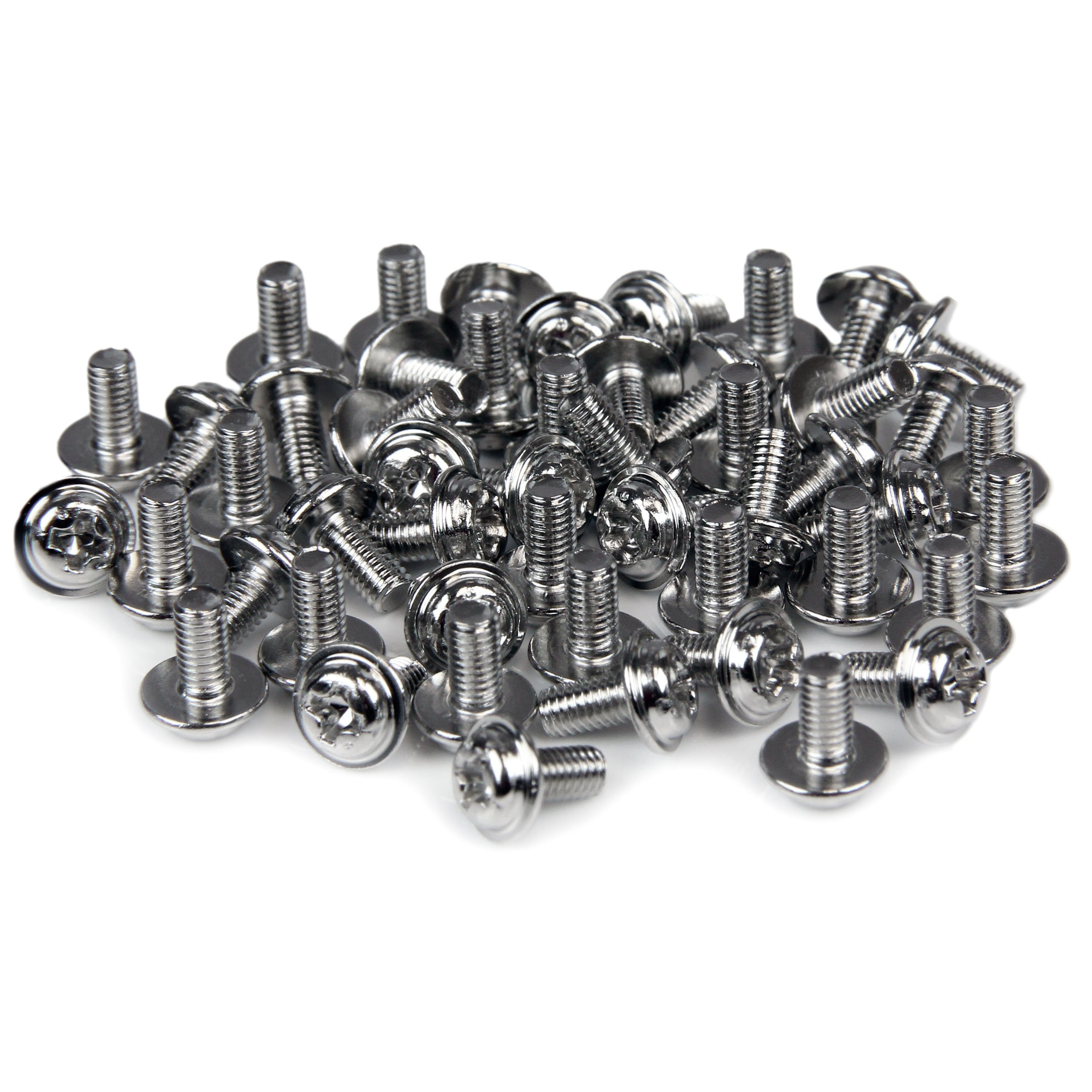 startech-com-vis-montage-m3-x-6mm-argent-lot-de-50 image 1