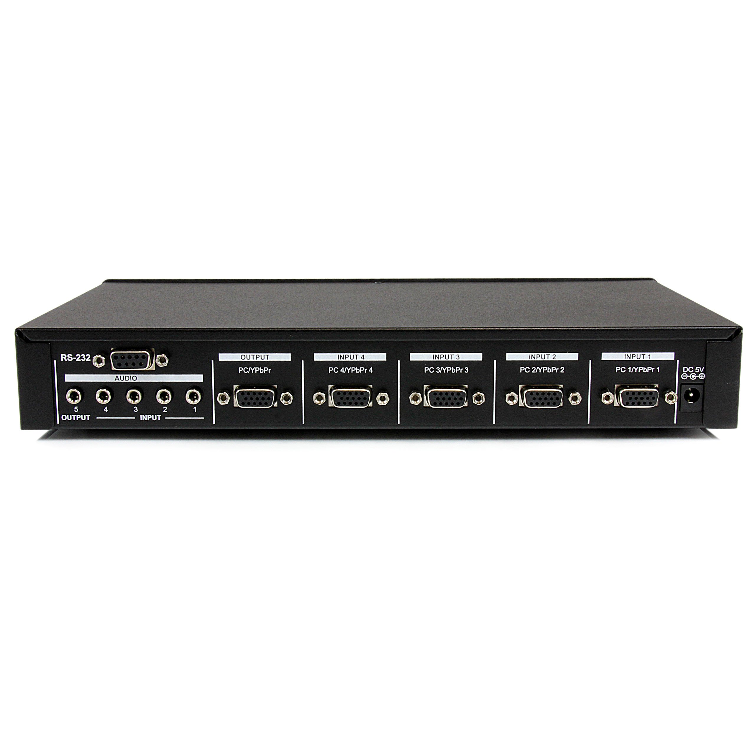 startech-com-commutateur-vga-4-ports-avec-contr-le-rs232-vs410rvgaa image 3