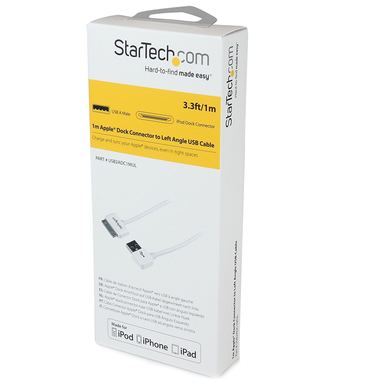 startech-com-usb2adc1mul-c-ble-apple-dock-30-broches-vers-usb-coud-angle-gauche- image 2
