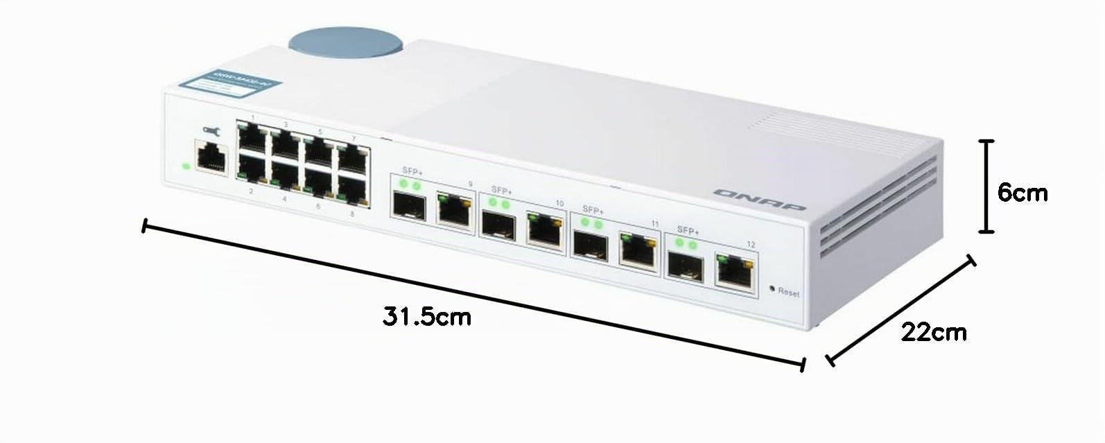 qnap-qsw-m408-4c-switch-manag-12-ports-8x-1g-4x-10g-sfp-rj45-combo image 5