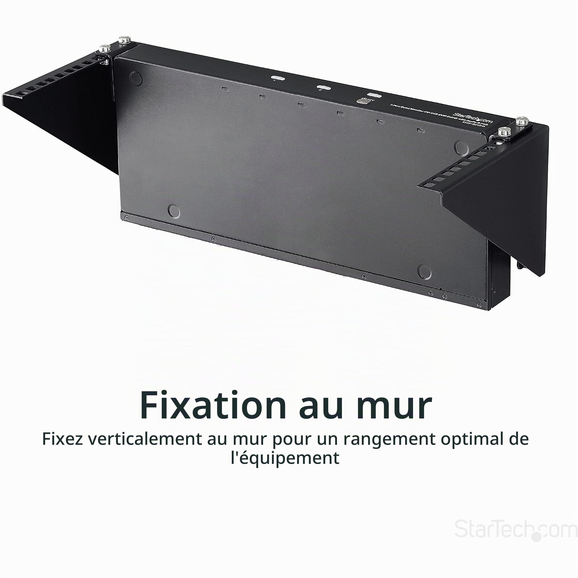 startech-com-rk419wallv-support-mural-vertical-4u-19-56-7-kg-noir image 4
