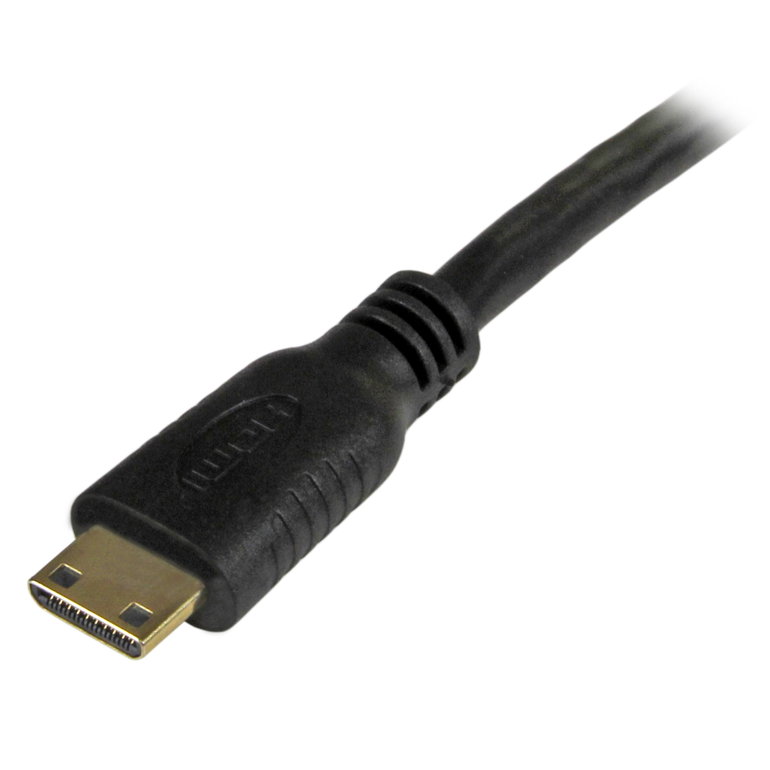 startech-com-hdmiacmm1-c-ble-hdmi-vers-hdmi-mini-m-m-0-3-m image 3