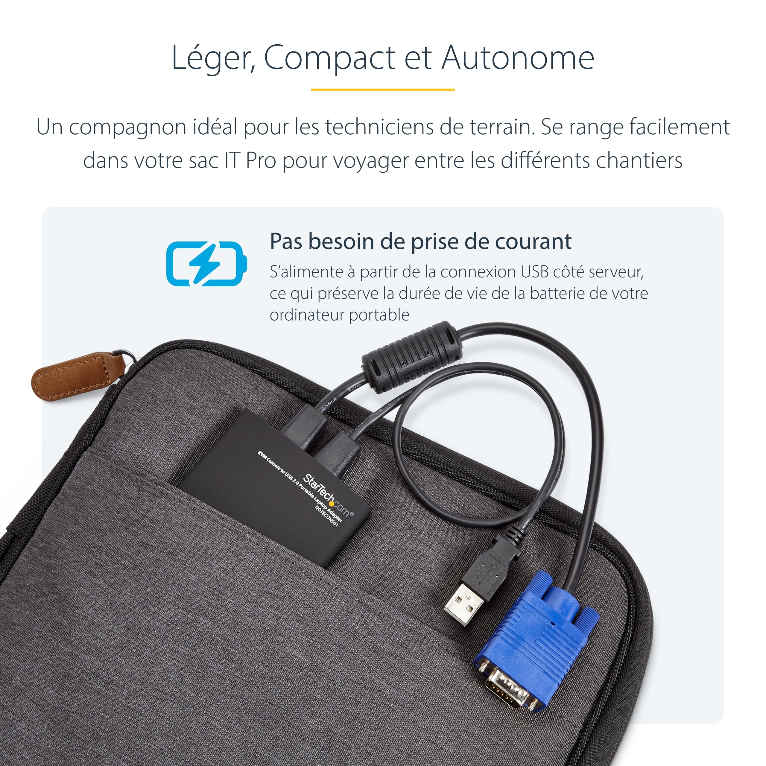 startech-com-notecons01-adaptateur-crash-cart-usb-vga-pour-portable image 6