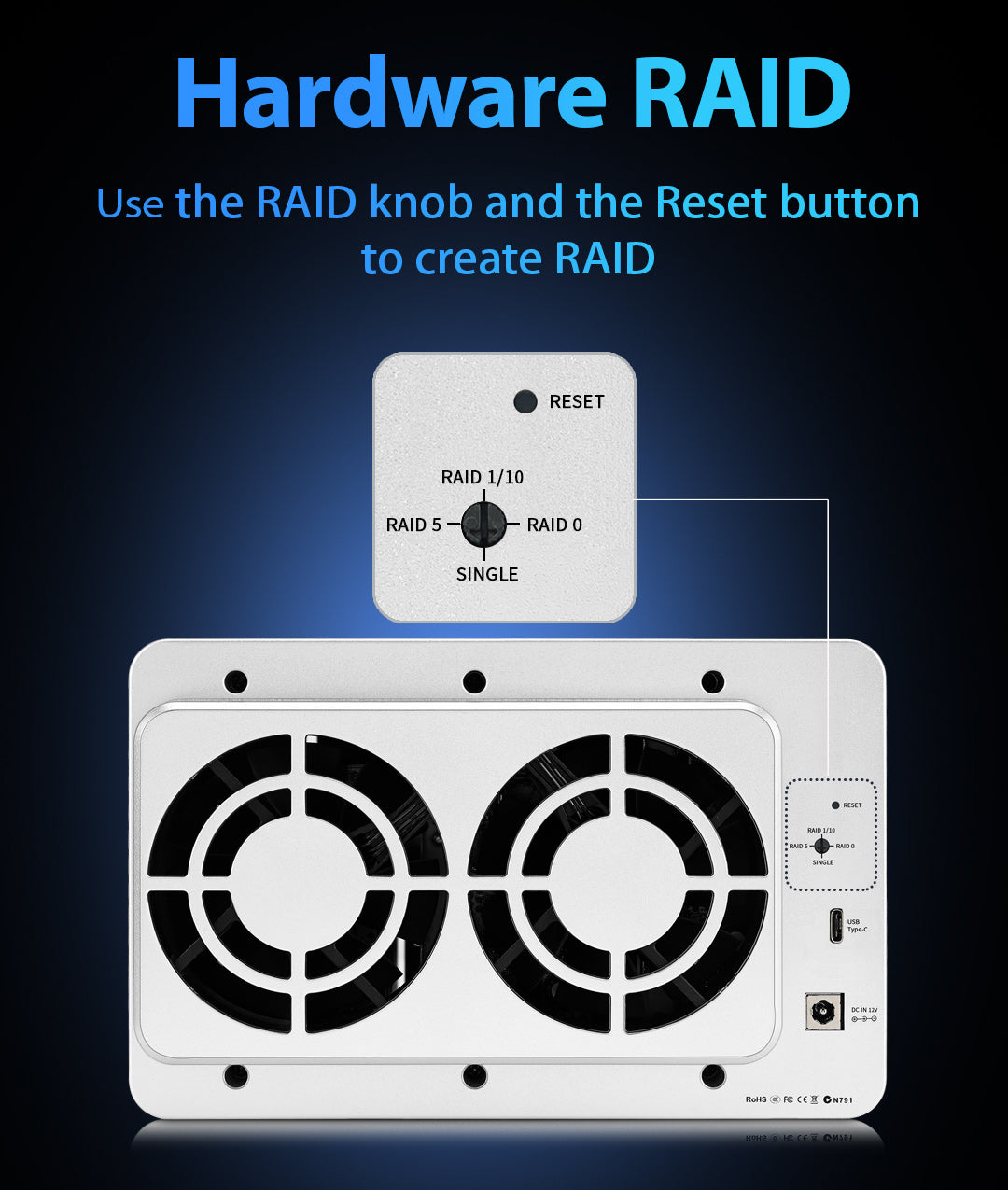 terramaster-d5-310-das-5-baies-raid-mat-riel-usb image 6
