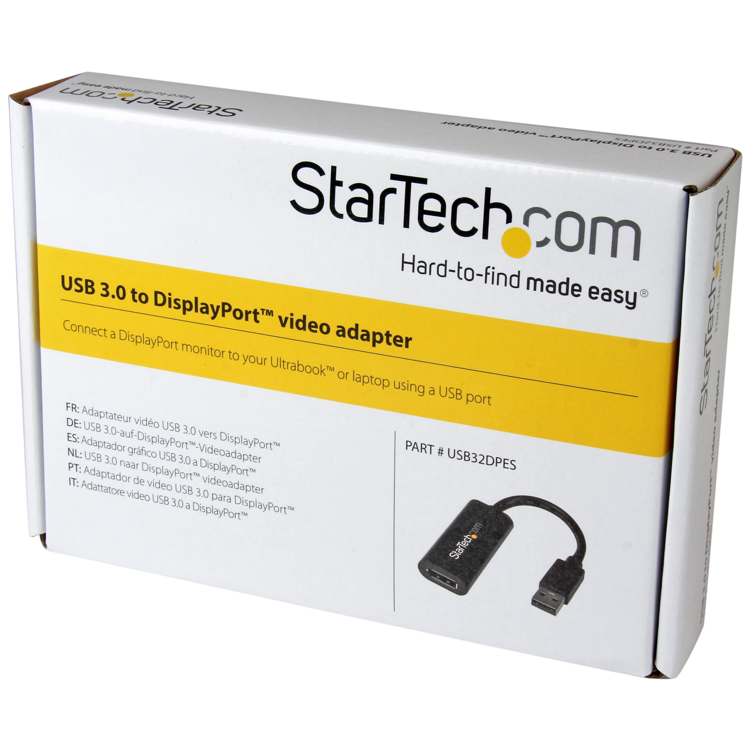 startech-com-adaptateur-vid-o-slim-usb-3-0-vers-displayport-2560x1600-m-f image 5