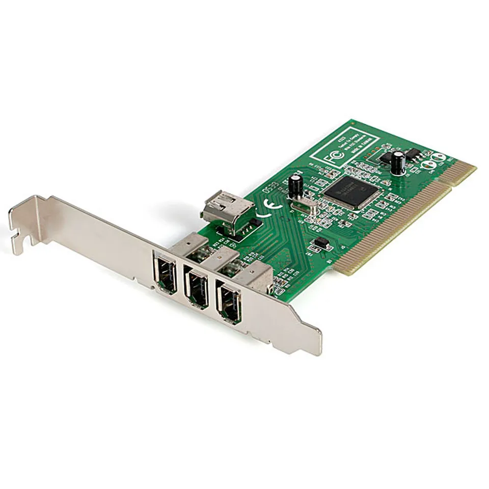 startech-com-carte-adaptateur-pci-vers-4-ports-firewire400-6-broches-3-externes- image 1