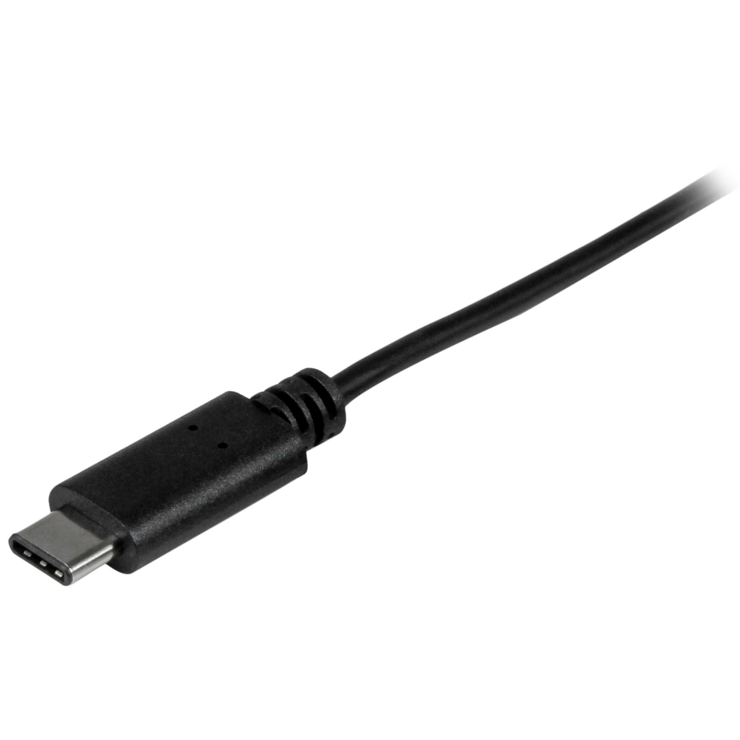 startech-com-usb2cb1m-c-ble-usb-c-vers-usb-b-1-m-noir image 2