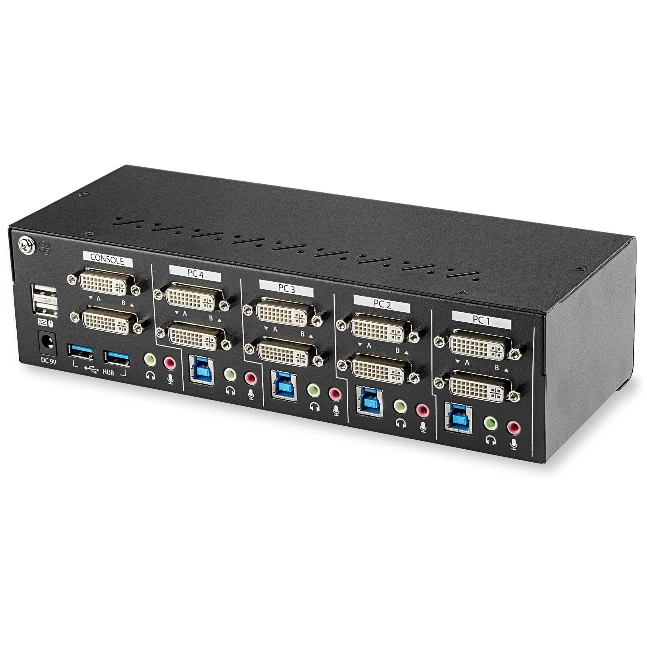startech-com-sv431dd2du3a-switch-kvm-dvi-double-cran-4-ports-usb-3-0-audio image 4