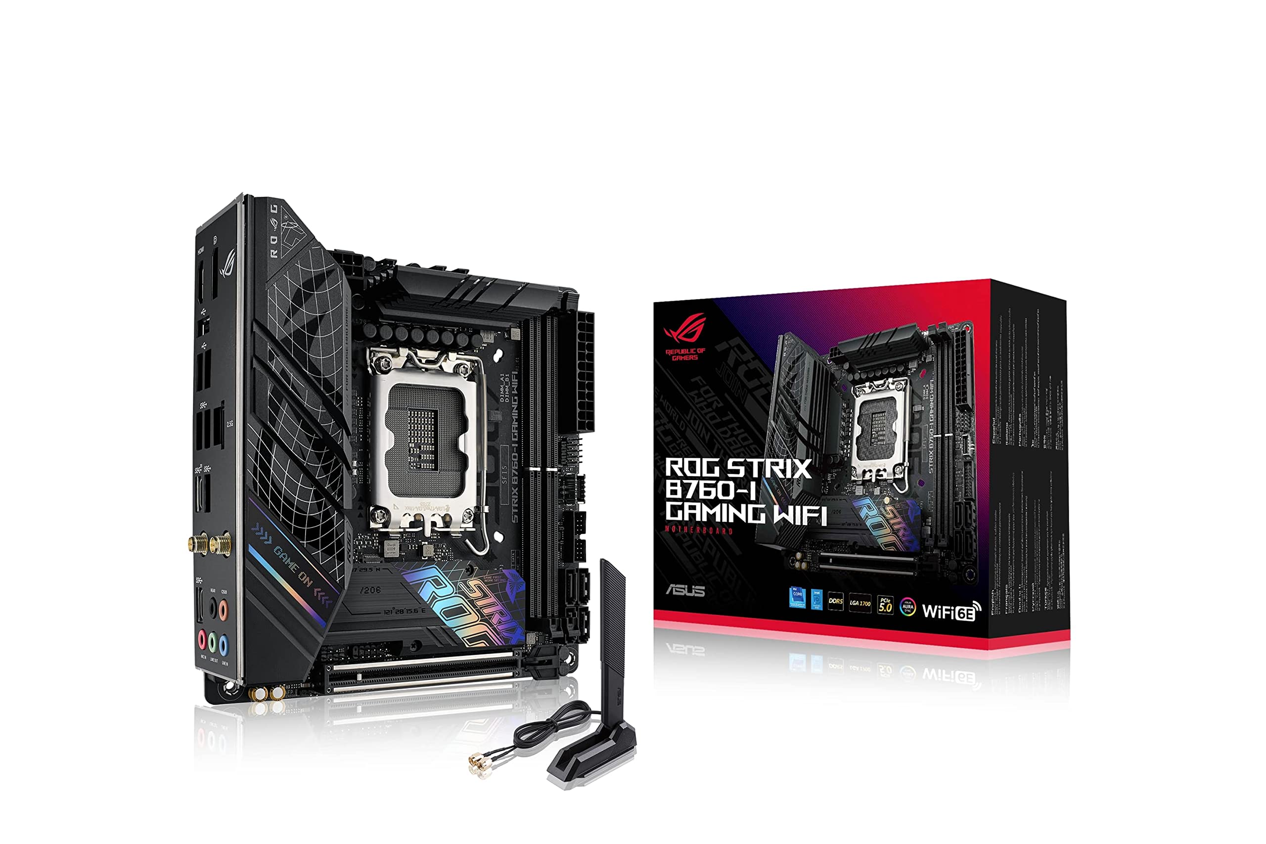 asus-rog-strix-b760-f-gaming-wifi-carte-m-re-intel-lga-1700-atx-ddr5 image 8