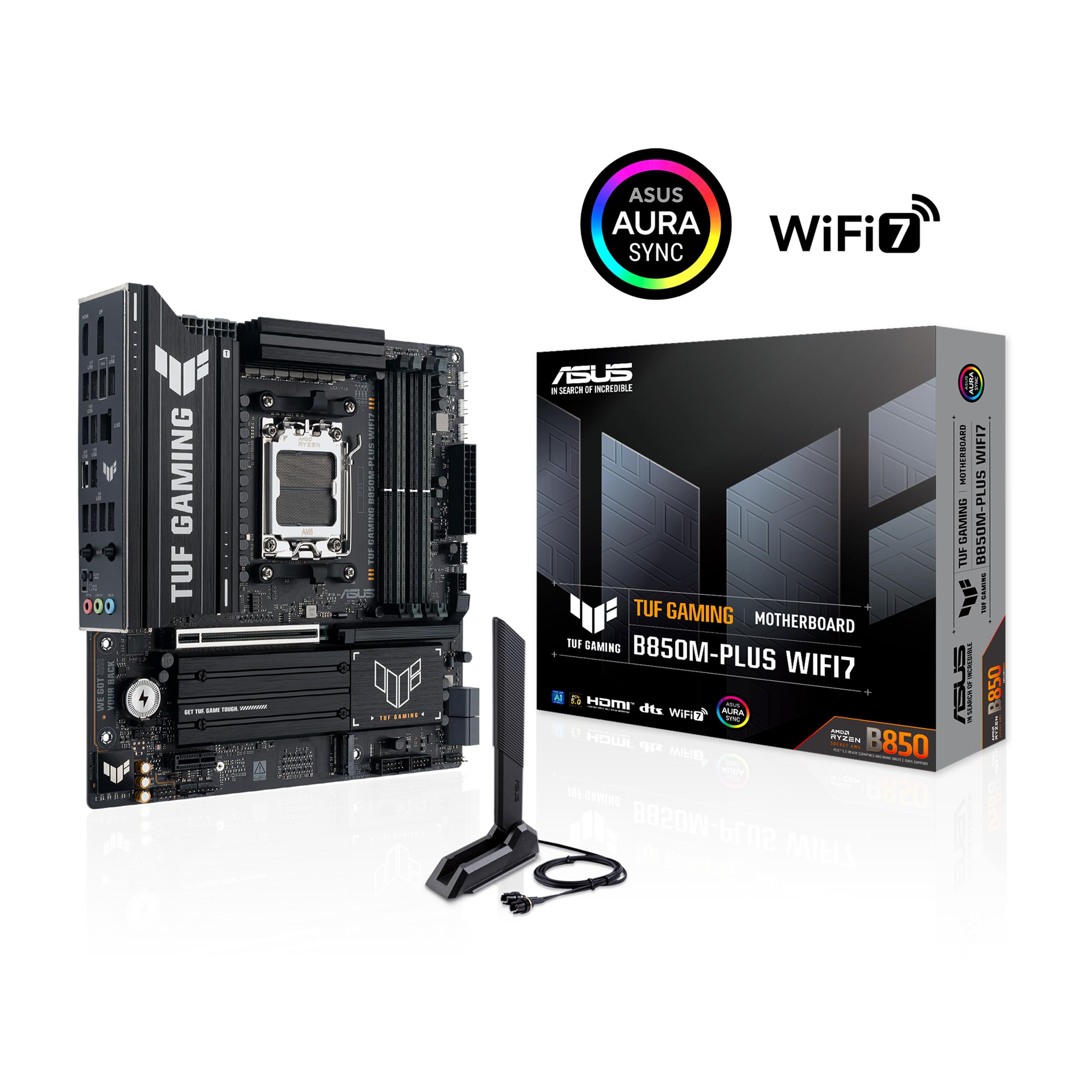 asus-rog-tuf-gaming-b850m-plus-wifi7-carte-m-re-micro-atx-socket-am5-amd-b850 image 7