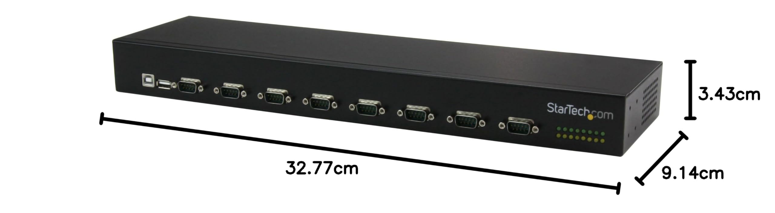 startech-com-icusb23208fd-hub-usb-vers-8-ports-s-rie-rs232-db9-m-tal-rack image 5