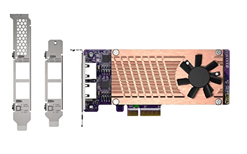 qnap-qm2-2p2g2t-carte-extension-nas-2x-m-2-ssd-2-5gbe image 2