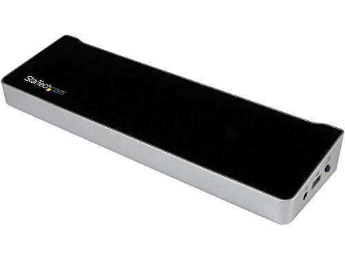 startech-com-usb3ddockft-station-d-accueil-usb-3-0-double-pc-portable-kvm-2-cran image 2