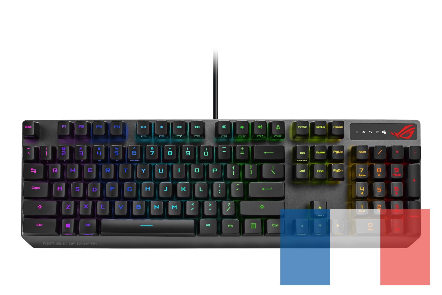 asus-rog-strix-scope-rx-clavier-m-canique-optique-azerty-fps-rgb image 1