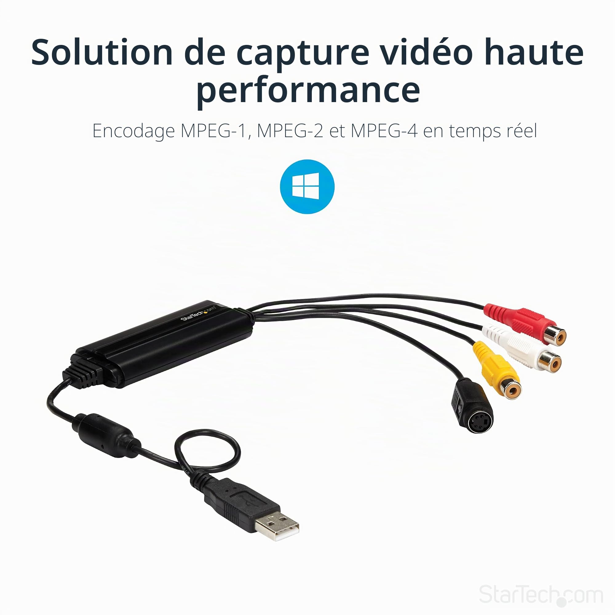 startech-com-svid2usb232-adaptateur-d-acquisition-vid-o-s-vid-o-composite-vers-u image 4
