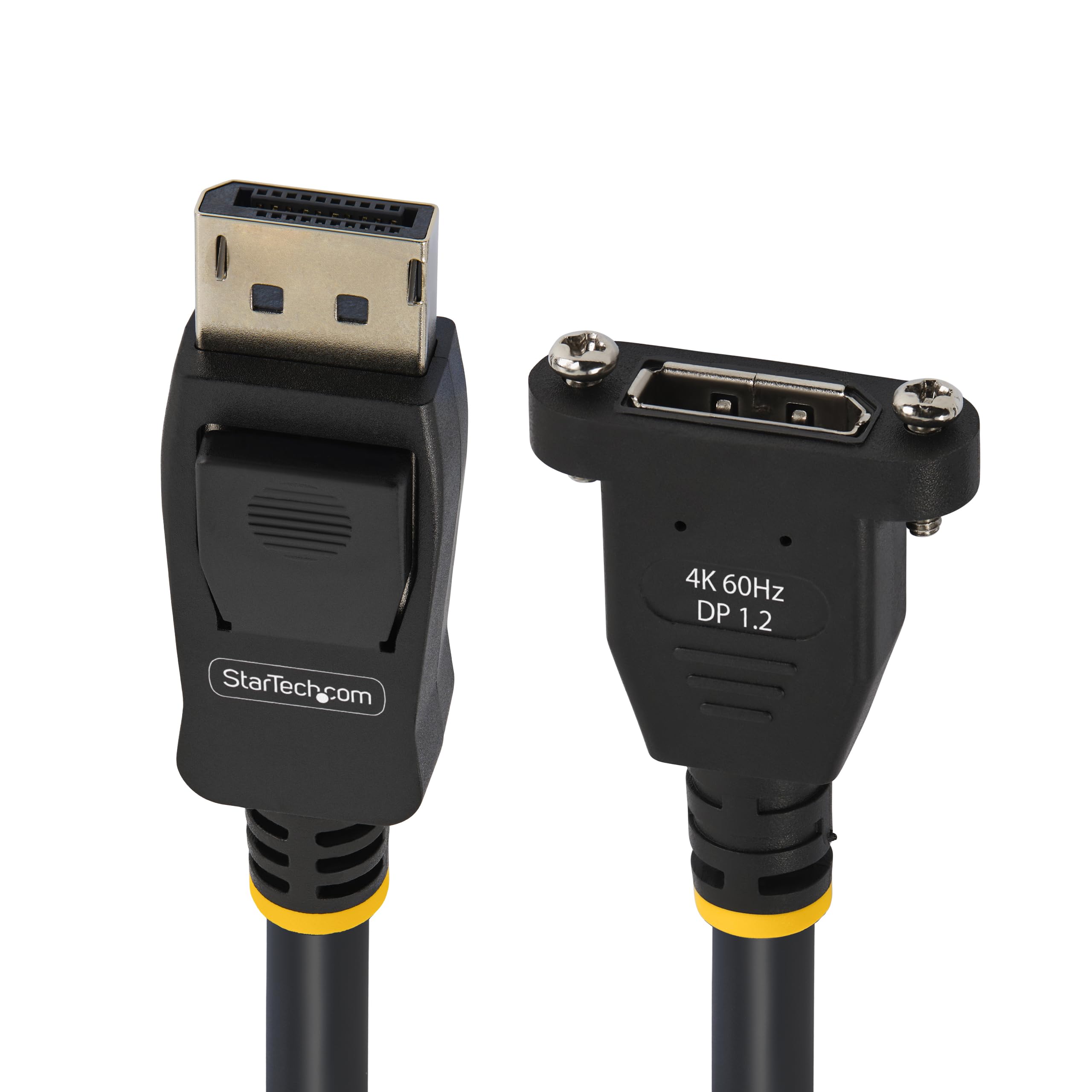 startech-com-c-ble-displayport-montage-sur-panneau-1-m-4k-m-f-blanc image 5