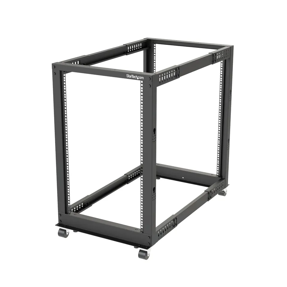 startech-com-rack-serveur-18u-4-montants-ouvert-mobile-19-101cm-544kg image 1