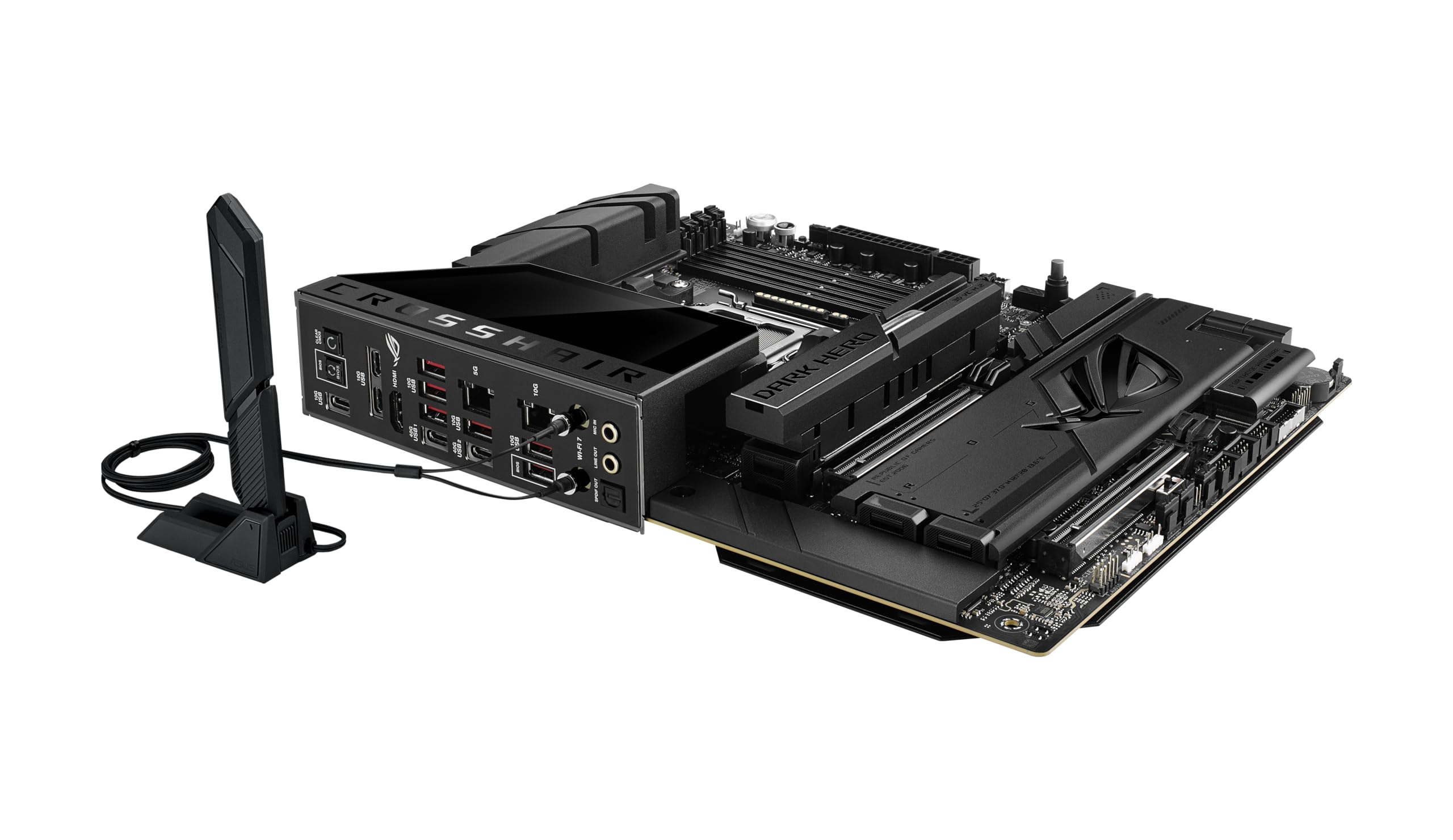 asus-rog-crosshair-x870e-dark-hero-carte-m-re-atx-am5-ddr5-wifi-7 image 3