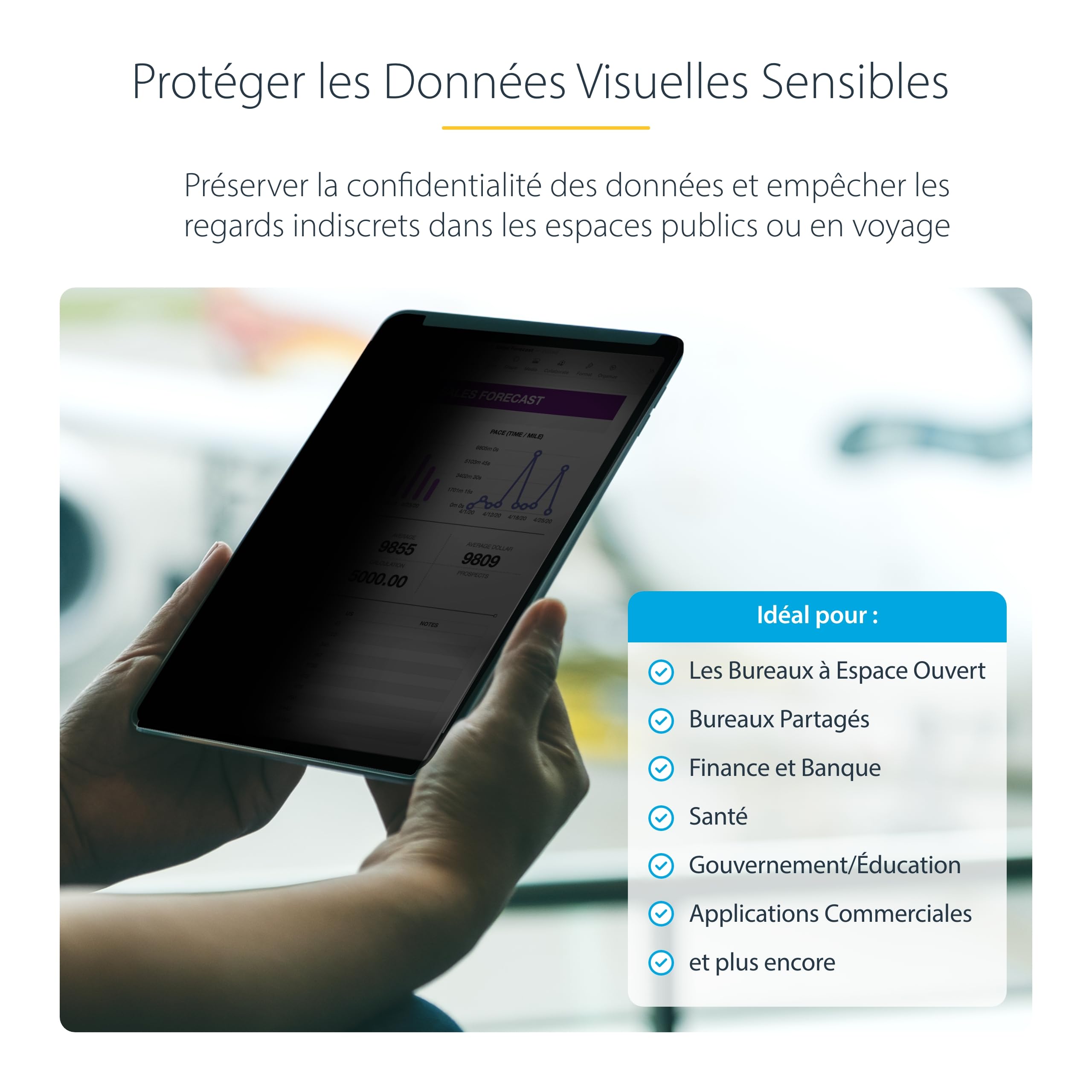 startech-com-filtre-de-confidentialit-4-voies-pour-ipad-pro-11-pouces-tactile image 4