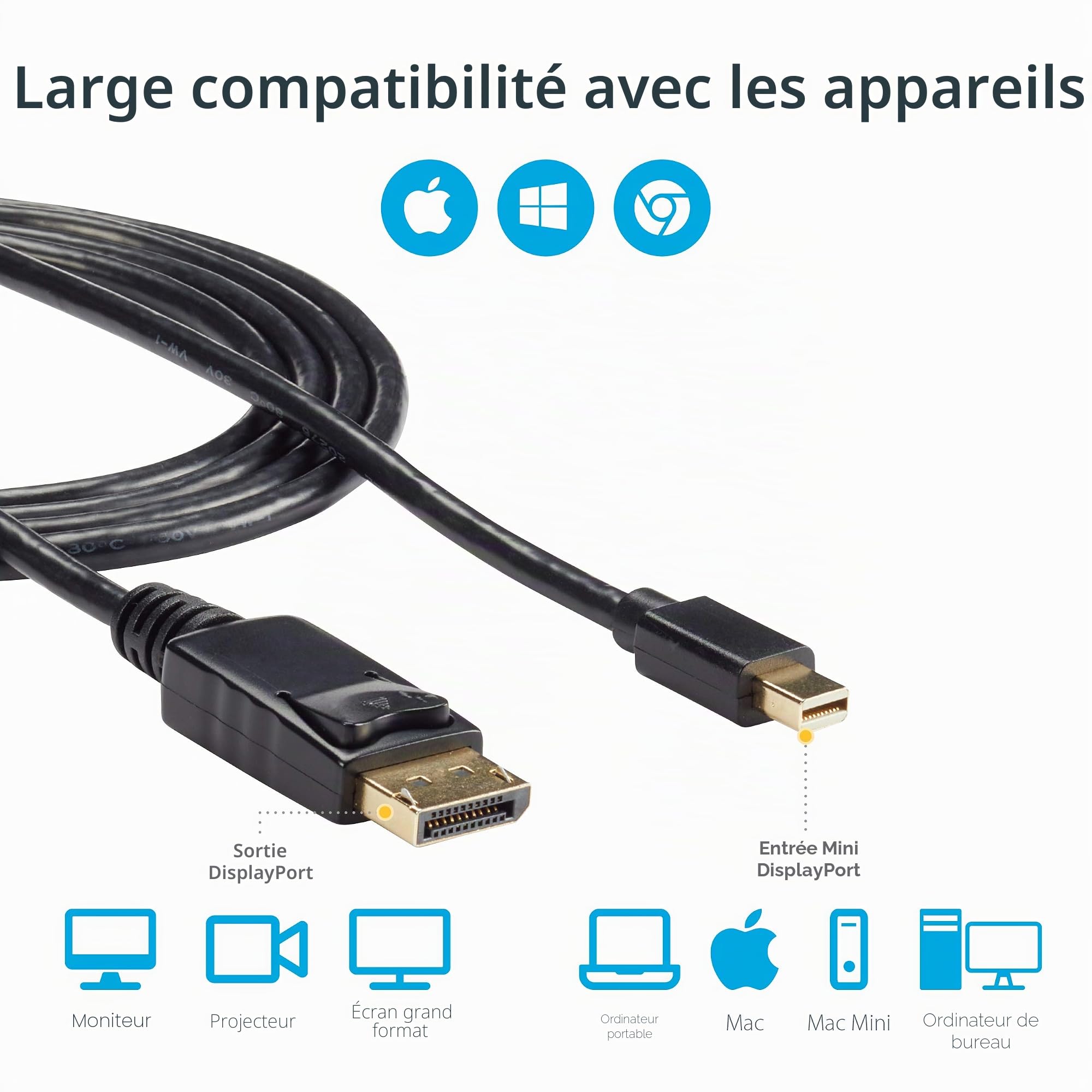 startech-com-mdp2dpmm2m-c-ble-mini-displayport-vers-displayport-1-2-2m-4k image 5