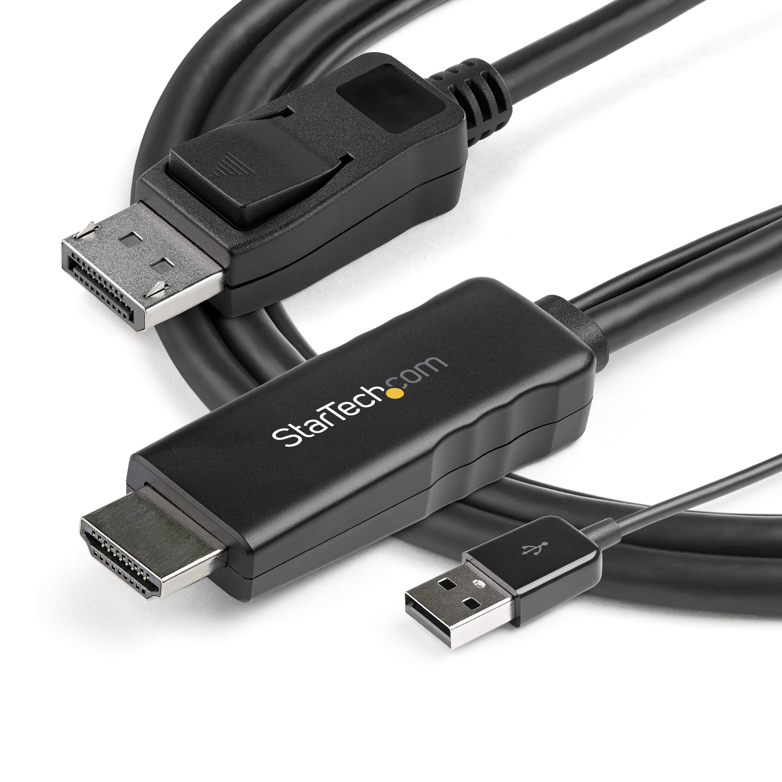 startech-com-hd2dpmm10-c-ble-adaptateur-hdmi-vers-displayport-3-m-4k-30-hz-actif image 6