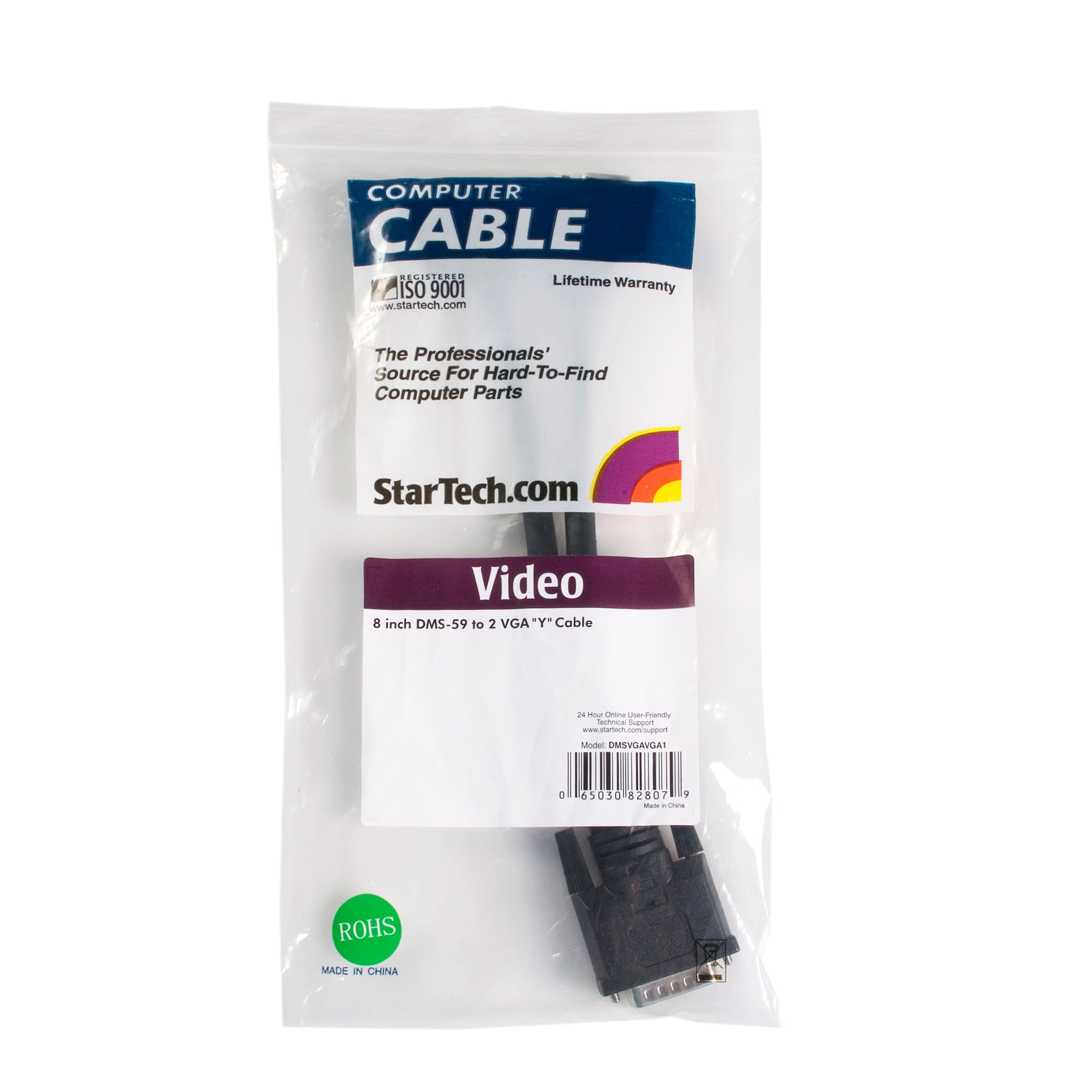 startech-com-dmsvgavga1-c-ble-20-cm-lfh59-m-le-vers-double-vga-femelle image 4