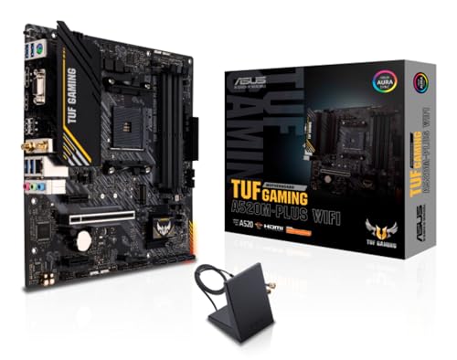 asus-tuf-gaming-a520m-plus-wifi-carte-m-re-micro-atx-amd-a520-socket-am4-wi-fi-8 image 5