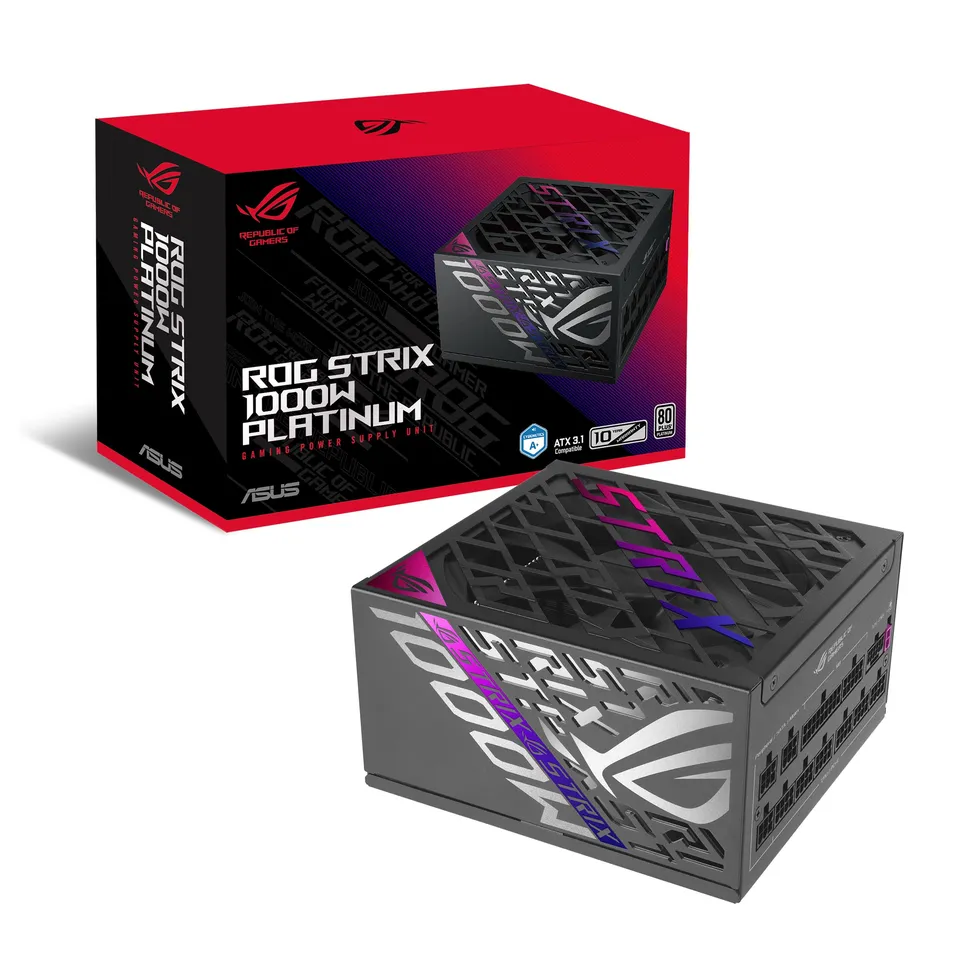 asus-rog-strix-1000w-platinum-alimentation-modulaire-atx-3-1-pcie-5-1 image 1