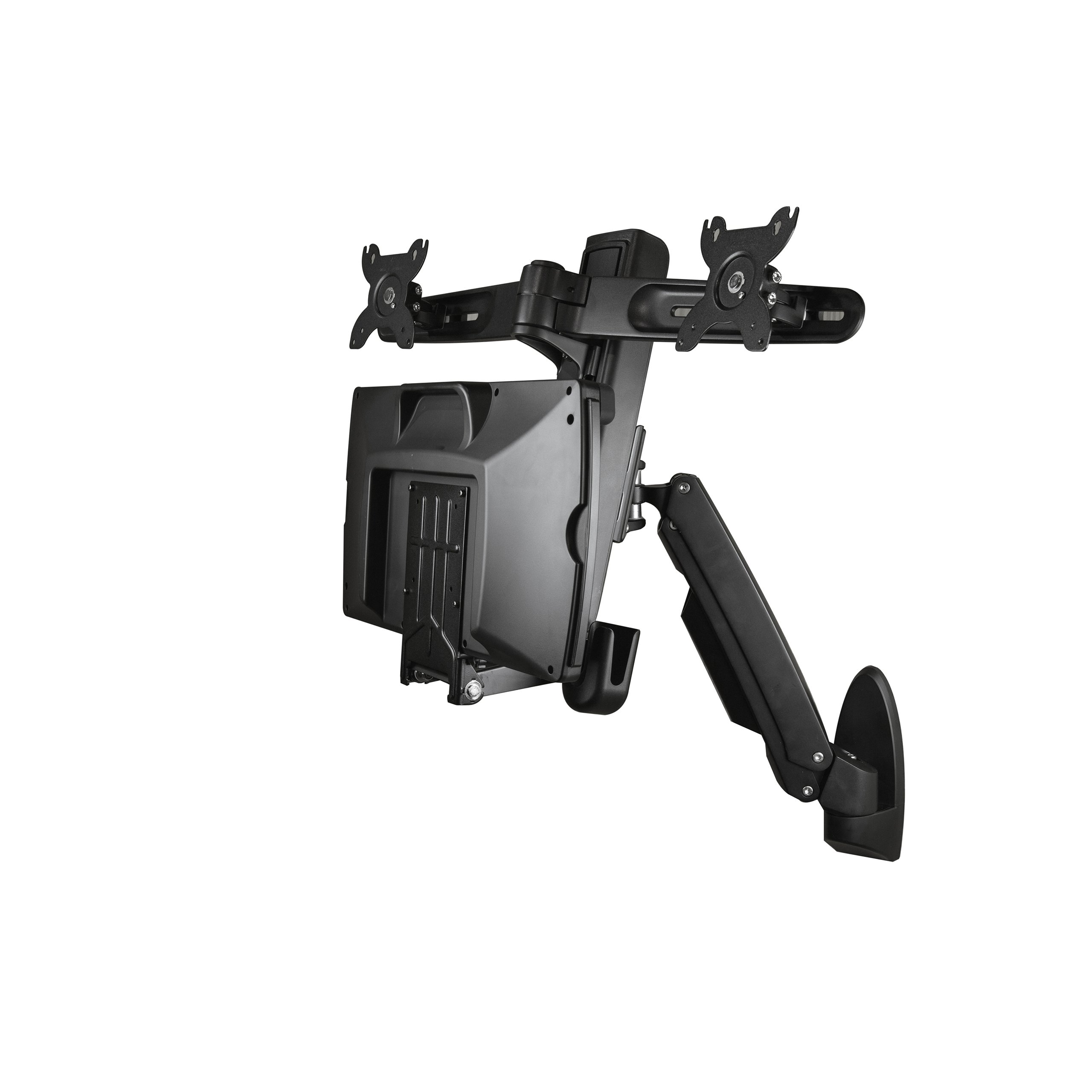 startech-com-wallsts2-support-bureau-debout-mural-double-cran-vesa-jusqu-24-pouc image 3