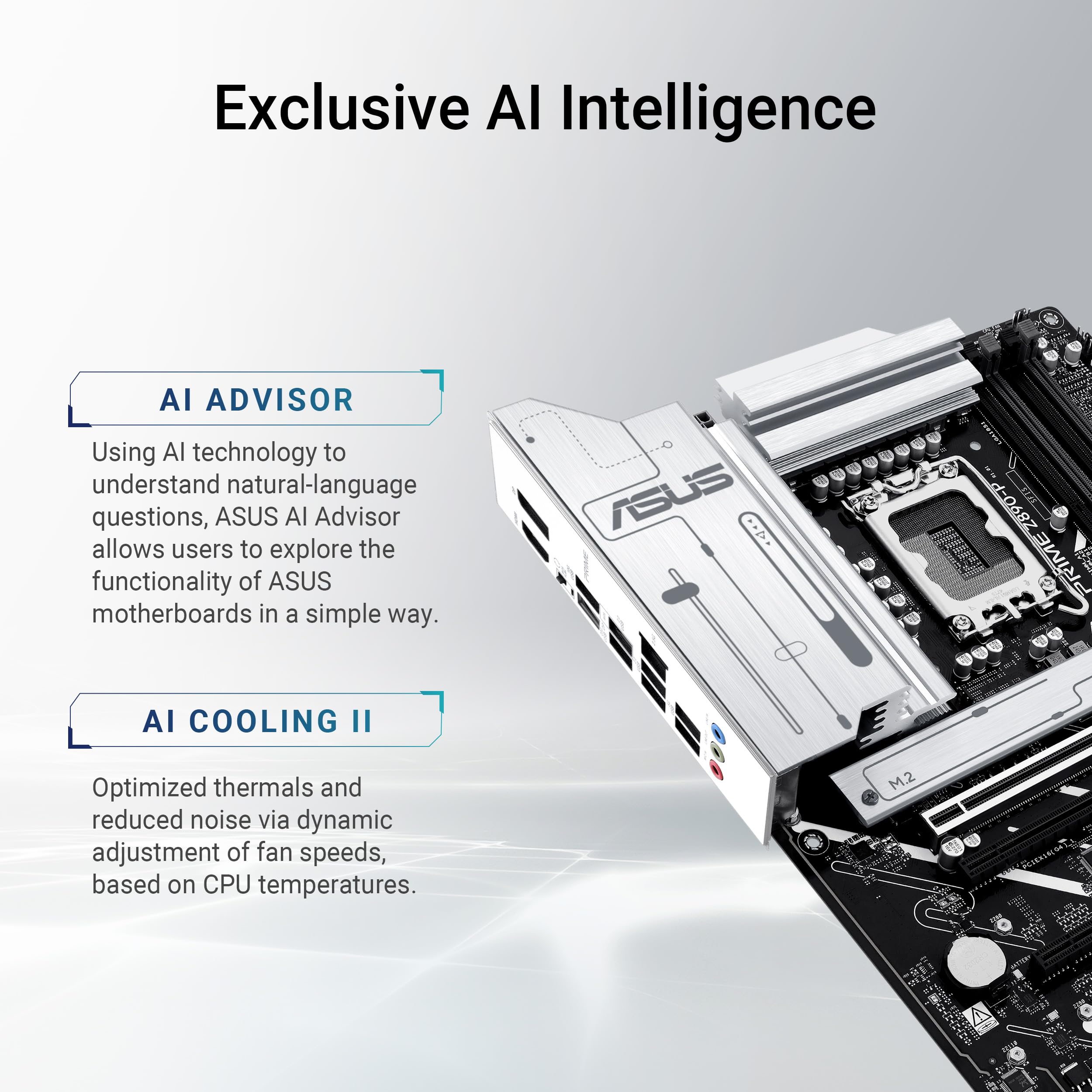 asus-rog-prime-z890-p-carte-m-re-gaming-intel-atx-lga-1851-ddr5-pcie-5-0 image 2