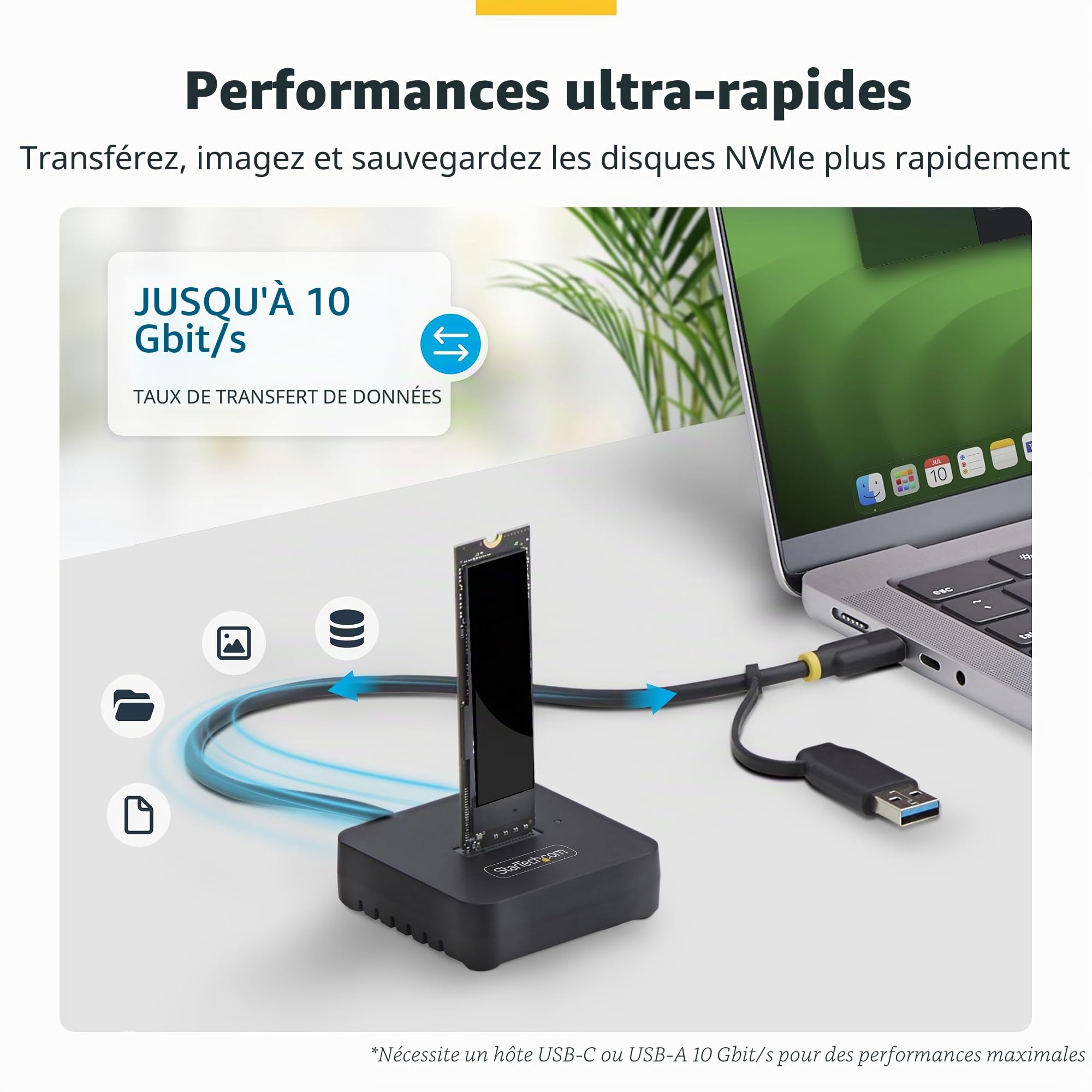 startech-com-dock-ssd-m-2-nvme-usb-c-a-10-gbps-sans-outil image 3